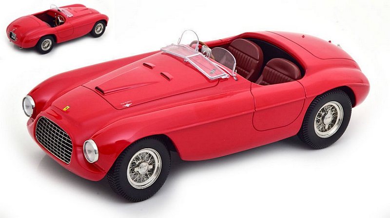 Ferrari 166 MM Barchetta 1949 (Red) by kk-scale-models
