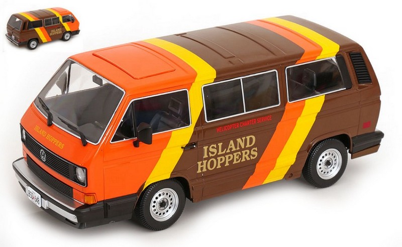 Volkswagen T3 Minibus Multivan Island Hoppers 1987 by kk-scale-models