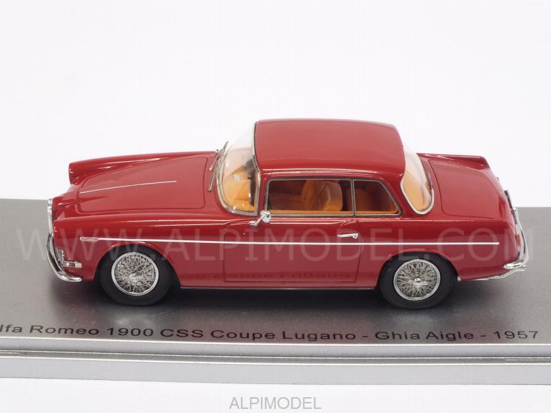 Alfa Romeo 1900 CSS Coupe Lugano Ghia Aigle 1957 (Red) - kess