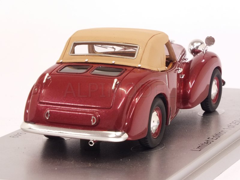 Triumph Roadster closed 1949 (Red Metallic) - kess