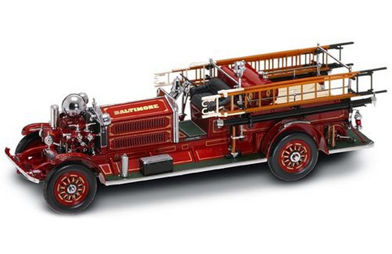 Ahrens Fox N-S Baltimore Fire Truck 1925 by lucky-die-cast