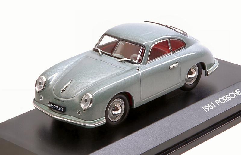 Porsche 356 1956 (Metallic Grey) by lucky-die-cast