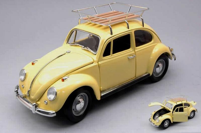Volkswagen Beetle 1967 Camping Version (Yellow) by lucky-die-cast