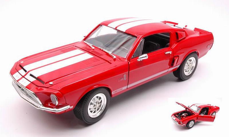 Shelby Gt 500 Kr 1968 Red by lucky-die-cast