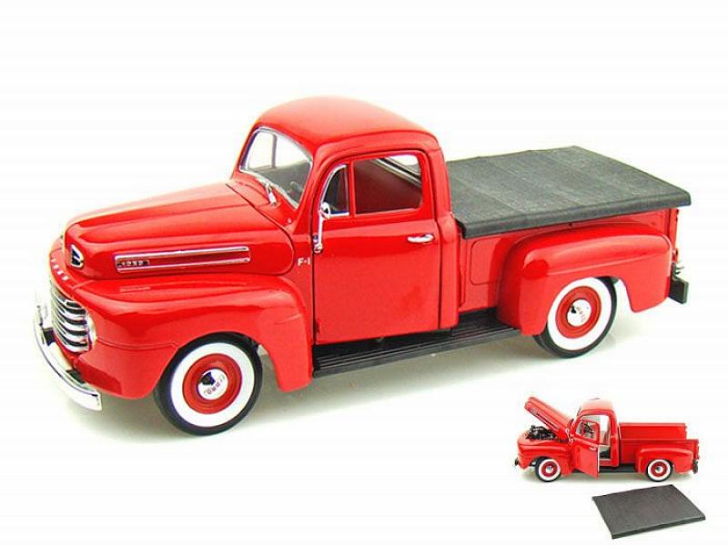 Ford F 1 Pick Up 1948 Red by lucky-die-cast