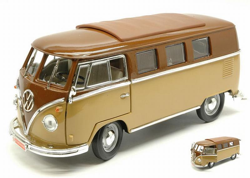 Volkswagen Microbus 1962 (2-Tone Brown) by lucky-die-cast