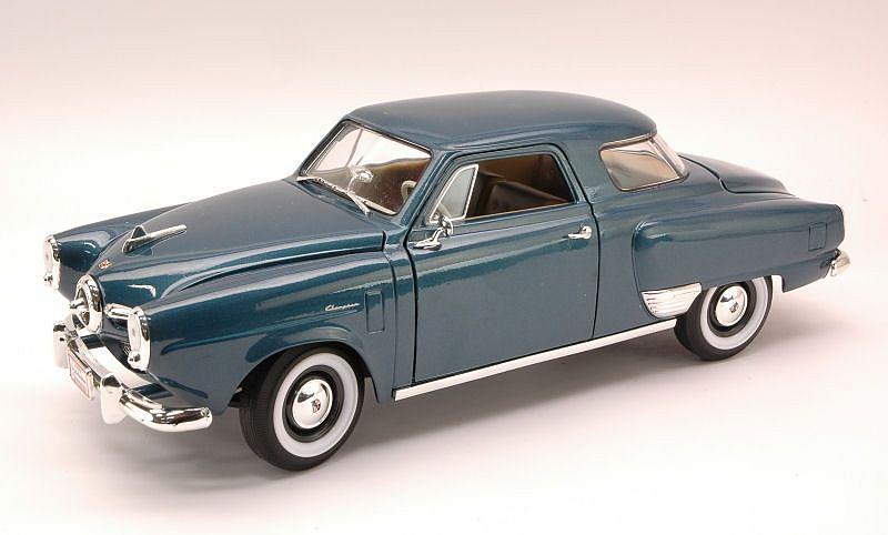 Studebaker Champion 1950 Blue by lucky-die-cast
