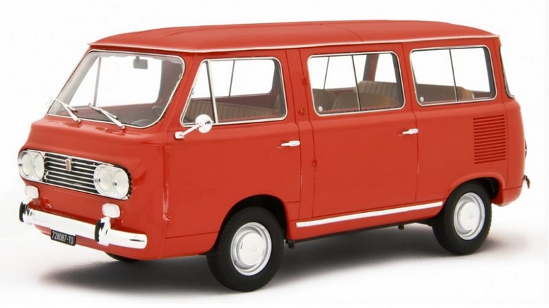 Fiat 850 Familiare 1965 (Red) by laudo-racing