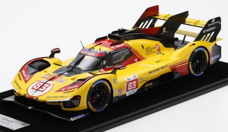 Ferrari 499P #83 Le Mans 2024 Kubica - Shwartzman - Ye by looksmart