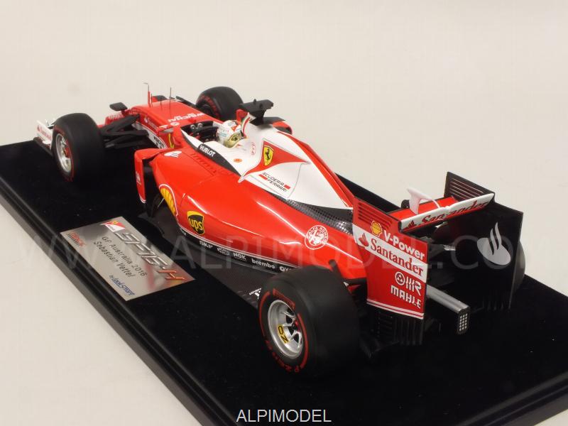Ferrari SF16-H GP Australia 2016 Sebastian Vettel  (with display case) - looksmart