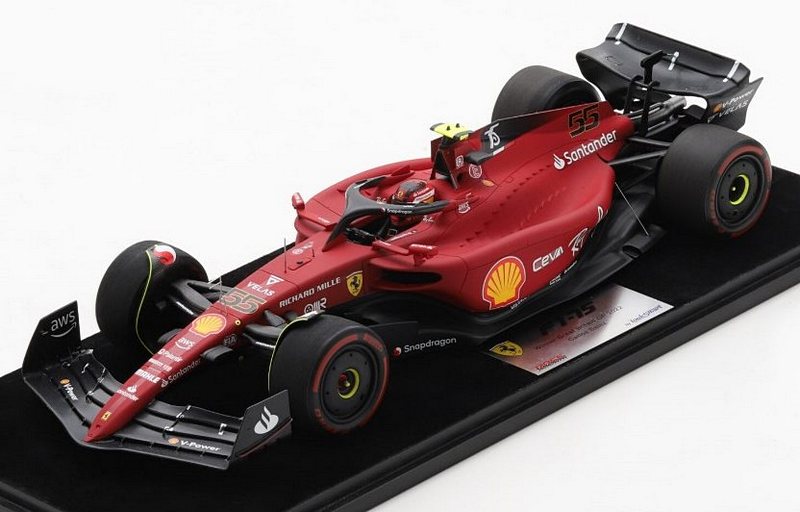 Ferrari F1-75 #55 Winner British GP 2022 Carlos Sainz by looksmart