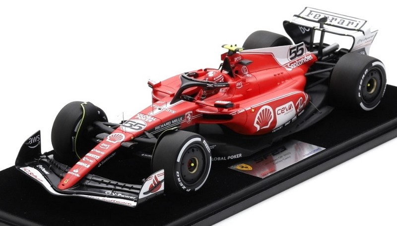 Ferrari SF-23 #55 GP Las Vegas 2023 Carlos Sainz by looksmart