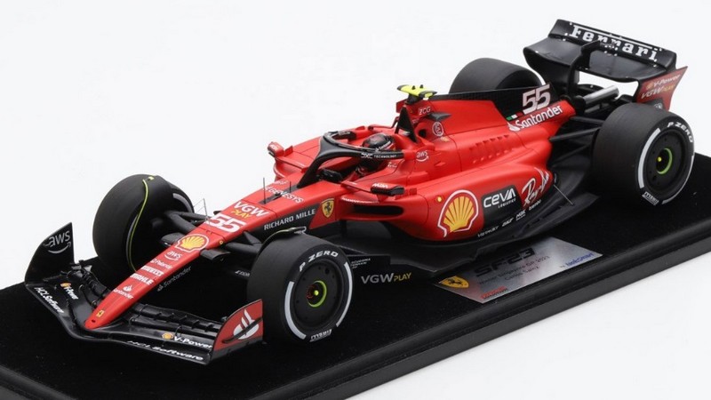 Ferrari SF-23 #55 Winner GP Singapore 2023 Carlos Sainz by looksmart