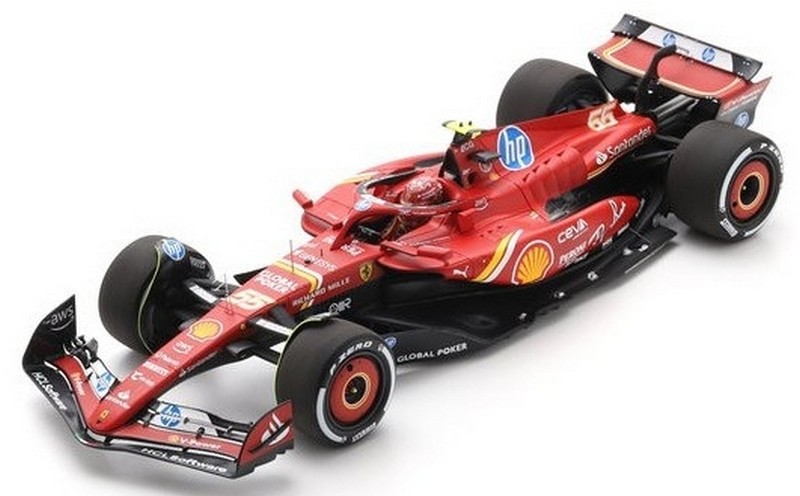 Ferrari SF-24 #55 Winner GP Mexico 2024 Carlos Sainz by looksmart