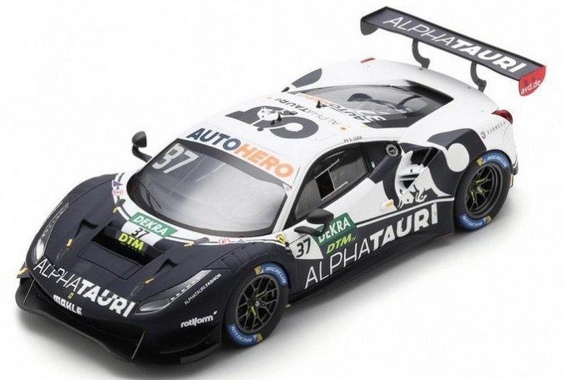 Ferrari 488 GT3 Evo Alpha Tauri #37 DTM 2022 S.Loeb by looksmart