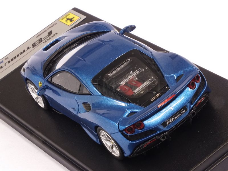 Ferrari F8 Tributo Geneva Motorshow 2019 (Blue Metallic) - looksmart