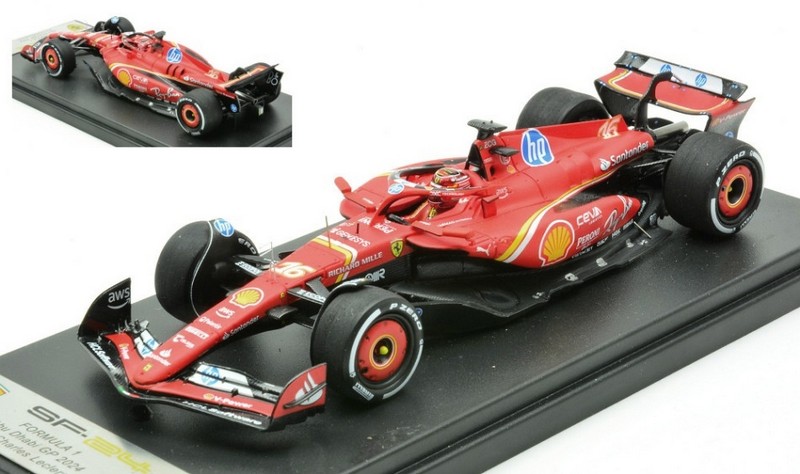 Ferrari SF-24 #16 3rd GP Abu Dhabi 2024 Charles Leclerc by looksmart