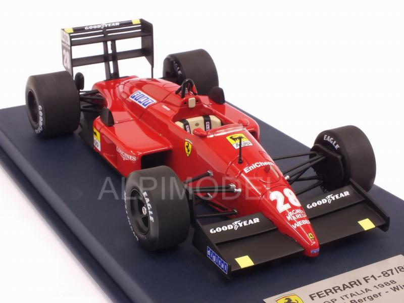 Ferrari F1-87/88 #28 Winner GP Italy 1988 Gerhard Berger - looksmart