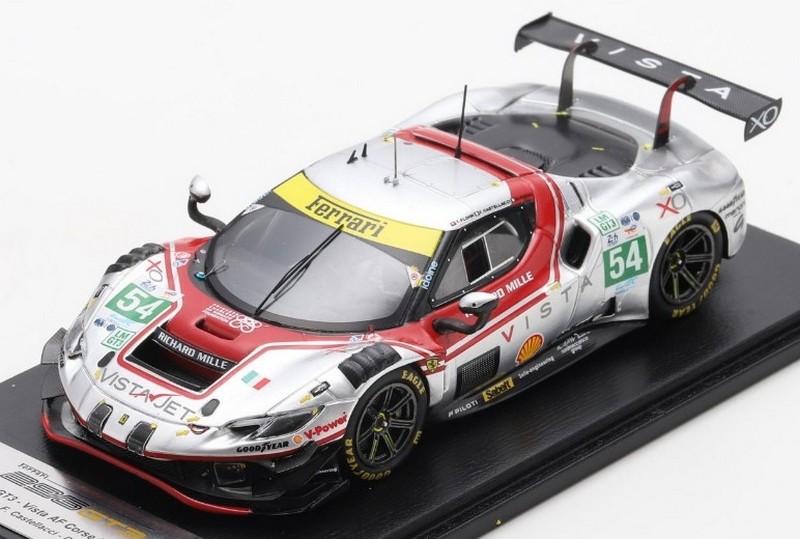 Ferrari 296 LMGT3 #54 Le Mans 2025 Flohr-Castellacci-Rigon by looksmart