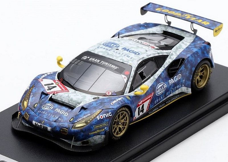 Ferrari 488 GT3 Evo #14 Nurburgring 2022 Kohl. - Foster - Szymk. - Bleek by looksmart