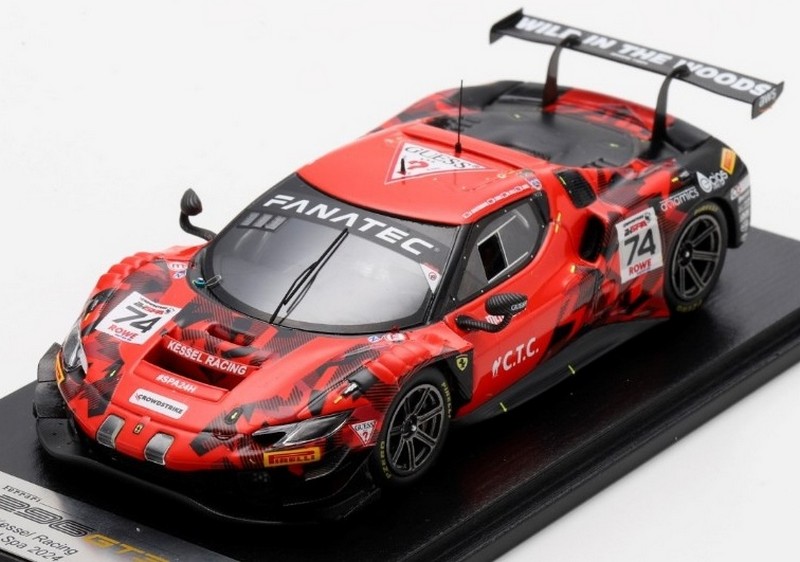 Ferrari 296 GT3 Kessel #74 Spa 2024 Hartshorne-Tuck-Hull-Bell by looksmart