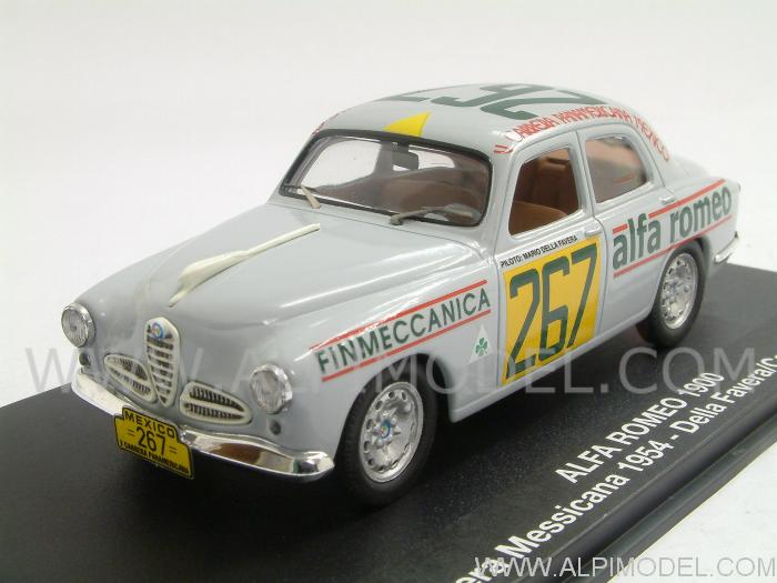 Alfa Romeo 1900 #267 Carrera Messicana 1954 Della Favera - Campignotto by m4