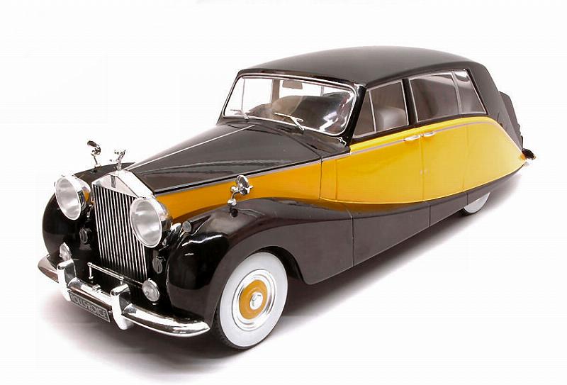 Rolls Royce Silver Wraith Empress by Hooper Black/Yellow by mcg