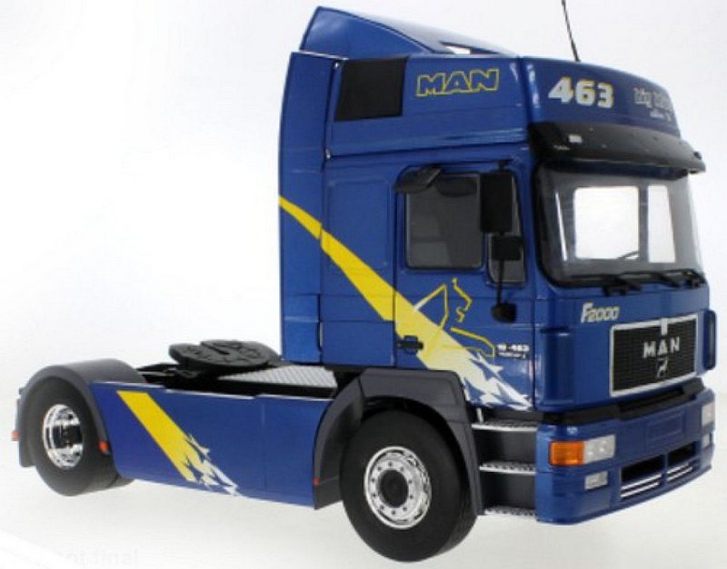 MAN F2000 Truck (Metallic Blue) by mcg
