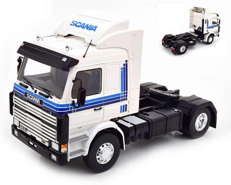 Scania 143 Truck Top Line (White/Blue) by mcg