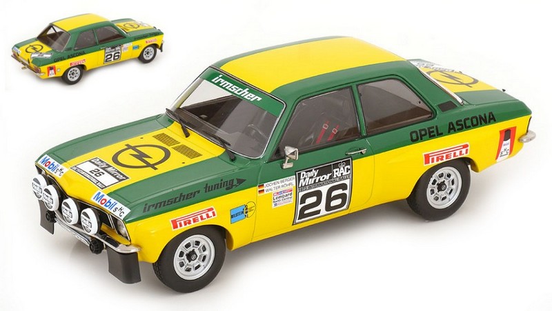 Opel Ascona A #26 RAC Rally 1973 Rohrl-Berger by mcg