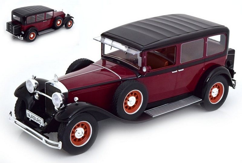 Mercedes Typ Nuerburg 460/460K (W08) 1928 (Dark Red/Black) by mcg