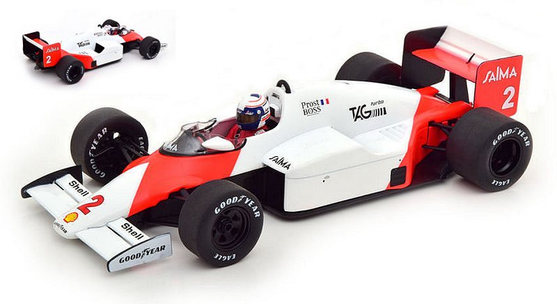McLaren MP4/2B #2 GP Monaco 1985 Alain Prost by mcg