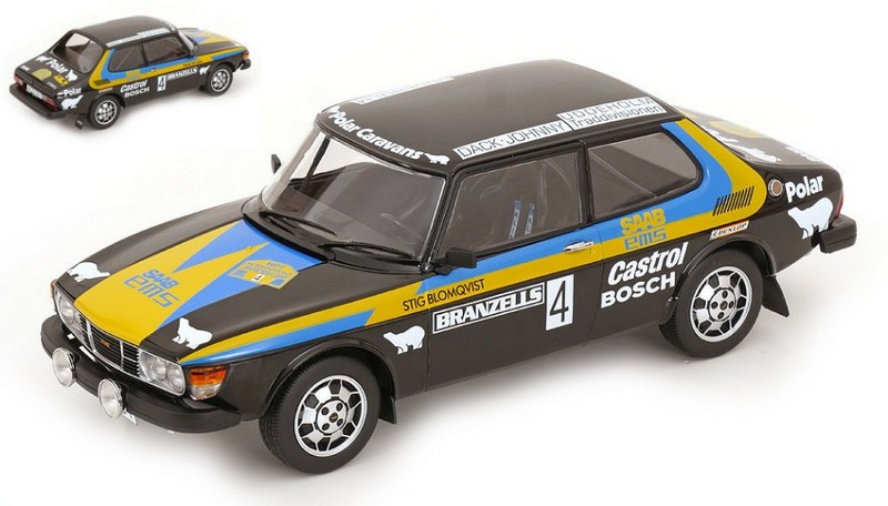 Saab 99 EMS #4 Winner Rally Sweden 1977 Blomqvist - Sylvan by mcg