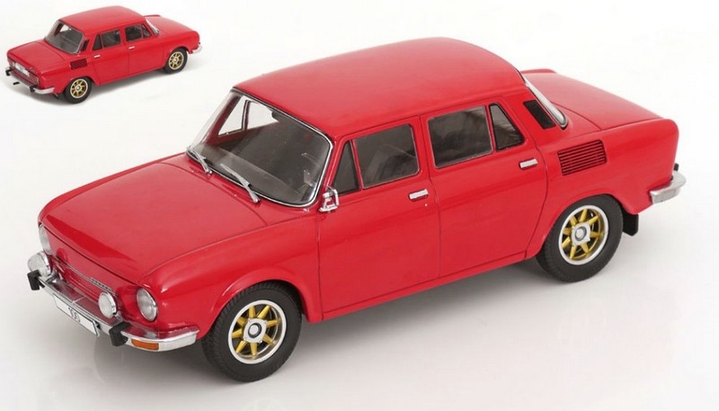Skoda 100 1969 (Red/Gold Rims) by mcg