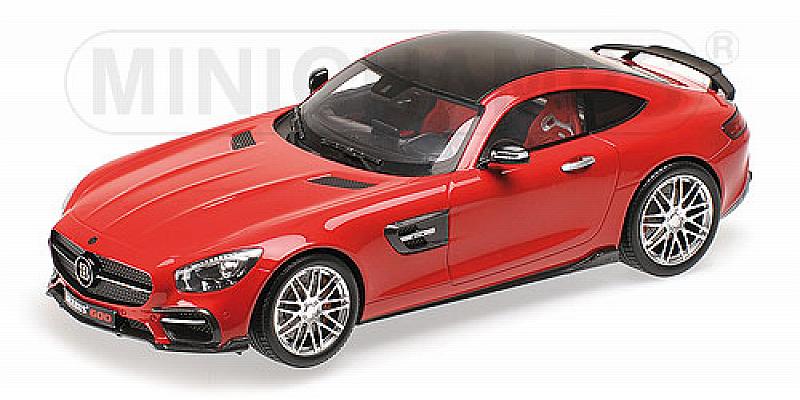 Brabus 600 auf basis Mercedes AMG GT S 2016 (Red) by minichamps