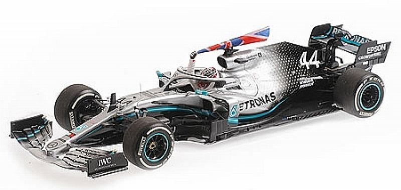 Mercedes W10 AMG #44 Winner British GP 2019 2019 Lewis Hamilton World Champion by minichamps