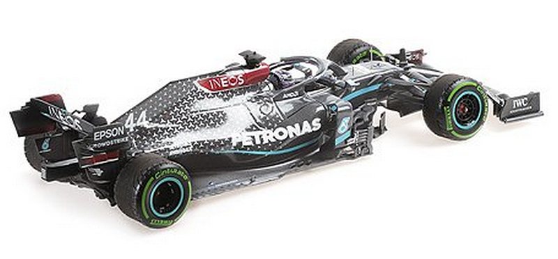 Mercedes W11 AMG #44 Winner GP Turkey 2020 Lewis Hamilton World Champion - minichamps
