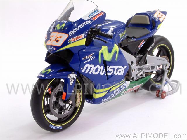 Honda RC211V Team Telefonica MotoGP 2005 Marco Melandri by minichamps