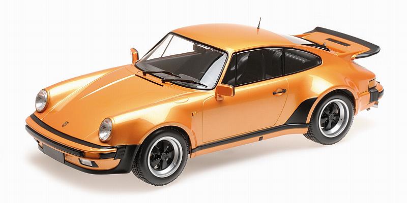 Porsche 911 Turbo 1977 (Orange Metallic) by minichamps