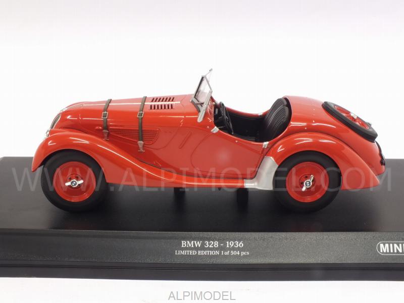 BMW 328 1936 (Red) - minichamps