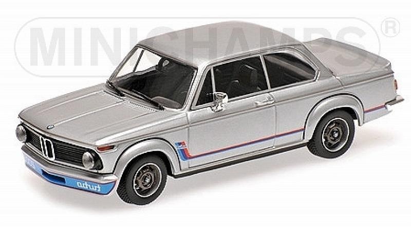 BMW 2002 Turbo 1973 (Silver) by minichamps