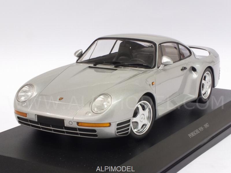 MINICHAMPS 155066201 Porsche 959 1987 (Silver) 1/18