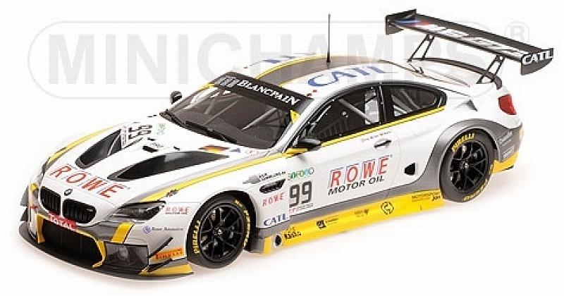 BMW M6 GT3 Rowe Racing 24h Spa 2017 Eng - Martin - Sims by minichamps