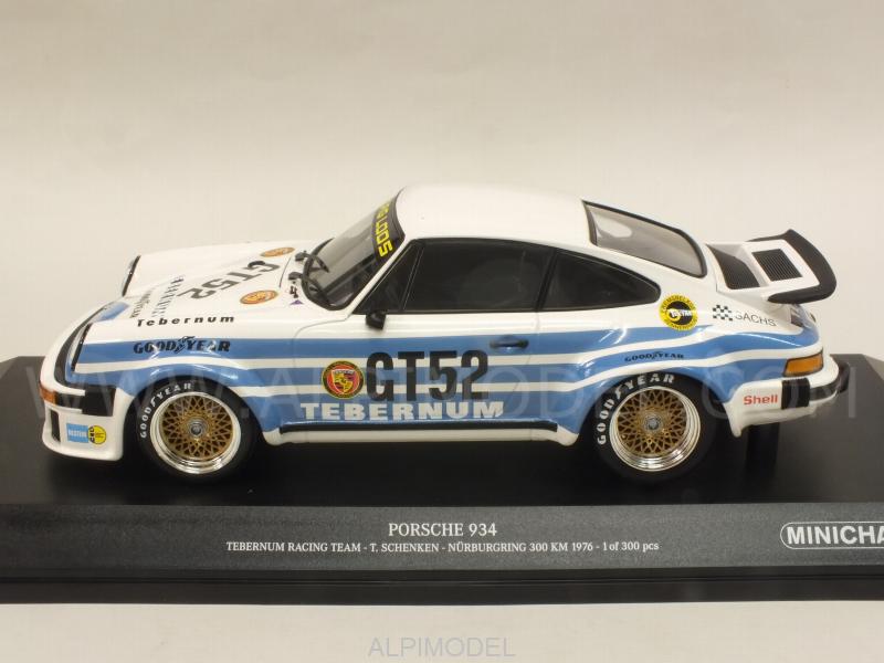 Porsche 934 Tebernum Racing Team 300 Km Nurburgring 1976 Tim Schenken - minichamps