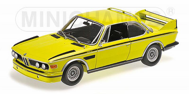 BMW 3.0 CSL E9 Coupe 1972 (Yellow) by minichamps