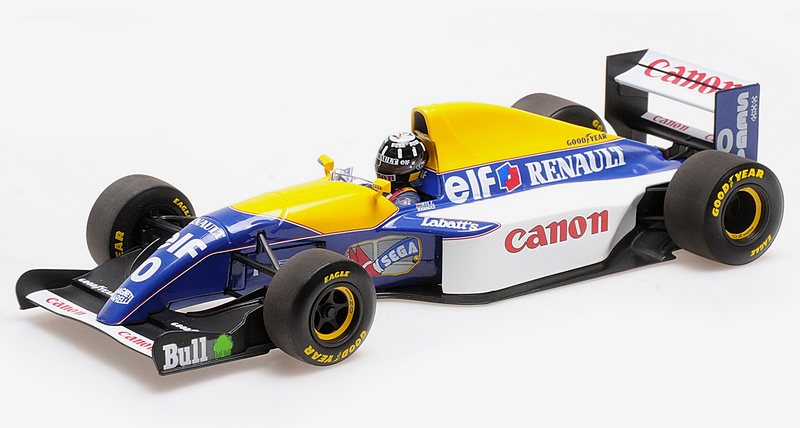 Williams FW15C Renault #0 1993 Damon Hill by minichamps