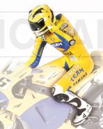 Valentino Rossi riding figure  MotoGP 2006 by minichamps