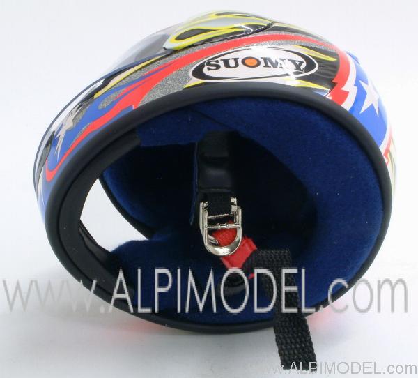 Helmet Suomy Ben Bostrom 2001 (scale 1/2 - 14cm ) - minichamps
