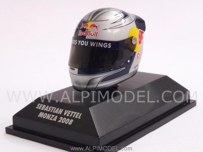 Helmet Arai Sebastian Vettel Monza 2008 (1/8 scale - 3cm) by minichamps