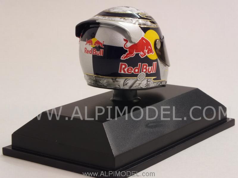 Helmet Sebastian Vettel Shanghai 2009  (1/8 scale - 3cm) - minichamps